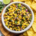 Roasted chili corn salsa