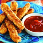 Fried cheese sticks