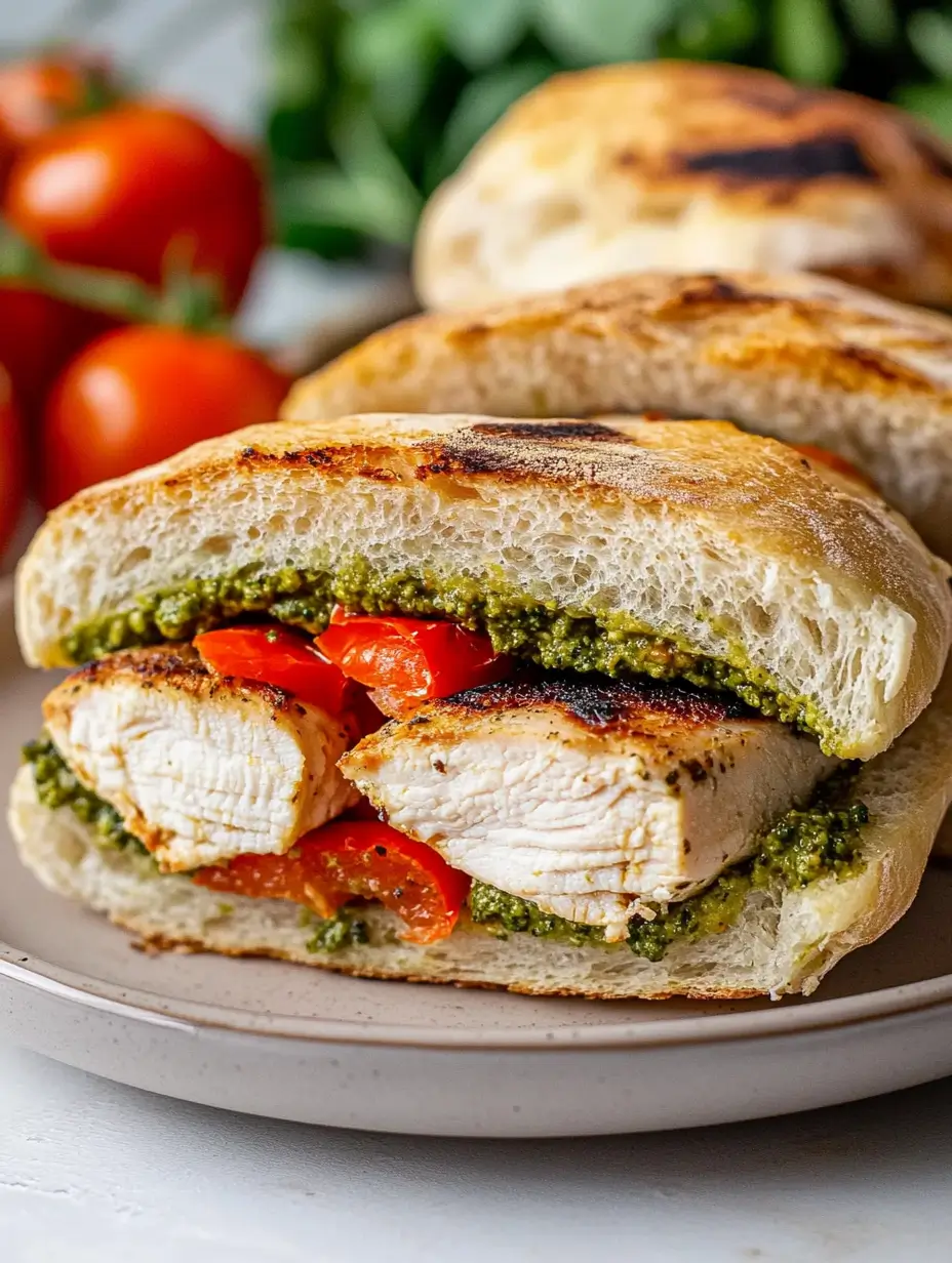 Chicken Pesto Sandwich