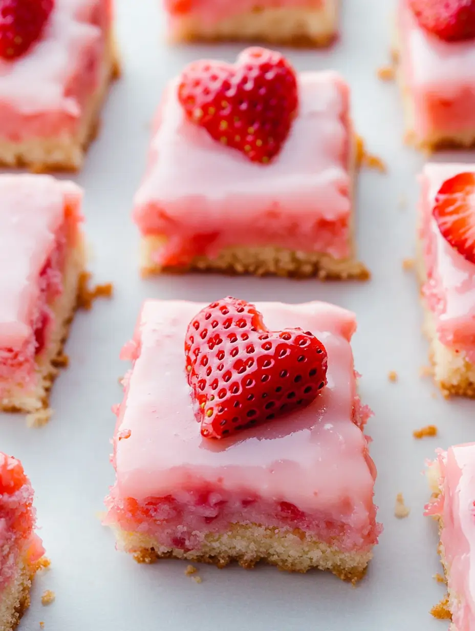 Strawberry brownies recipe
