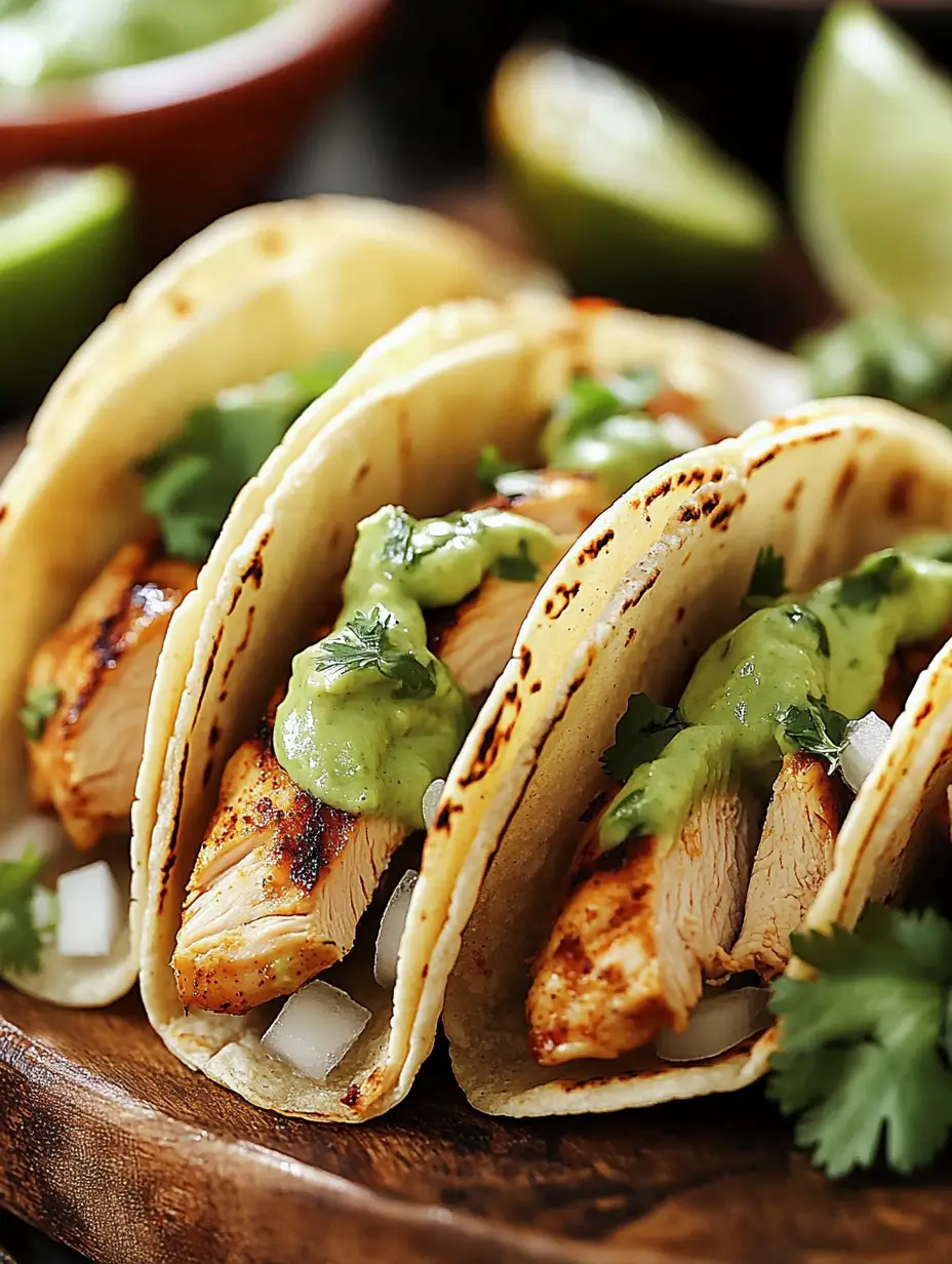 Chicken Street Tacos