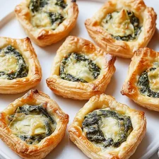 Spinach Artichoke Squares Recipe – Easy Puff Pastry Appetizer