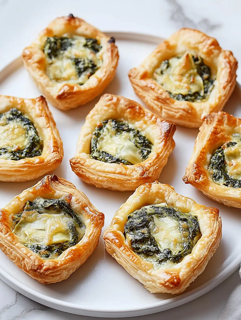 Spinach Artichoke Squares