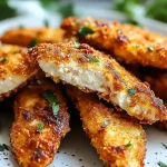 Crispy baked chicken tenders