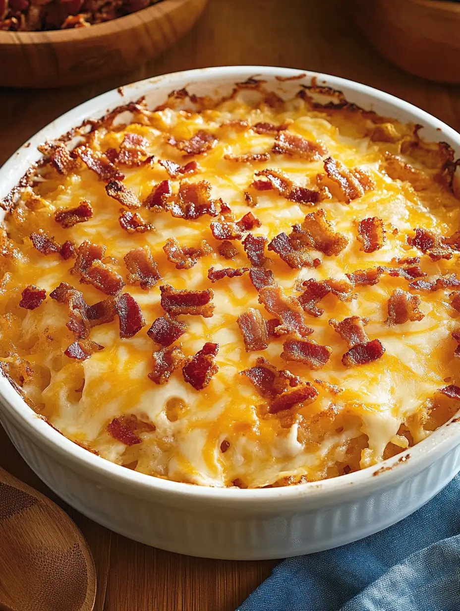 Cheesy Hash Brown Bake