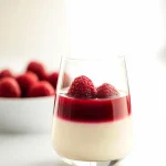 Vanilla Raspberry Panna Cotta