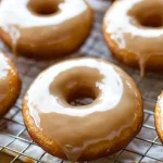 Baked Maple Glazed Donuts