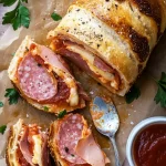 Italian cold cut stromboli