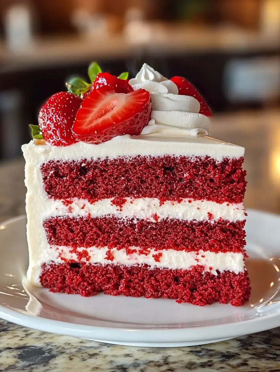Red Velvet Cake with Cream Cheese Frosting