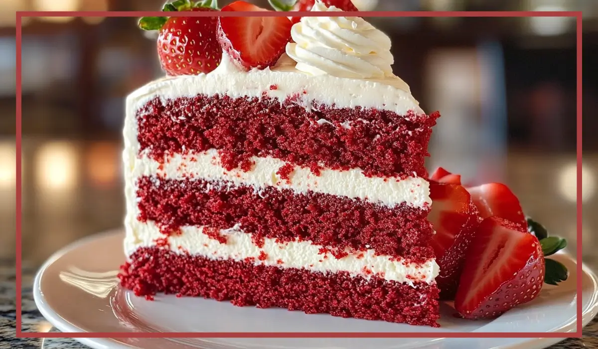 Red Velvet Cake with Cream Cheese Frosting