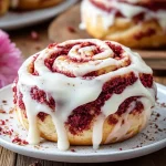 Red Velvet Cinnamon Rolls