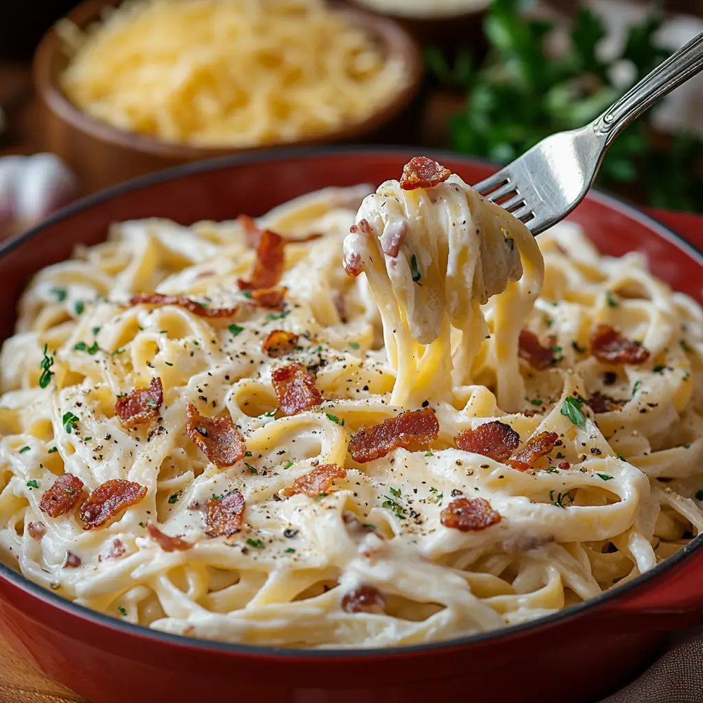 Creamy Bacon Pasta Recipe