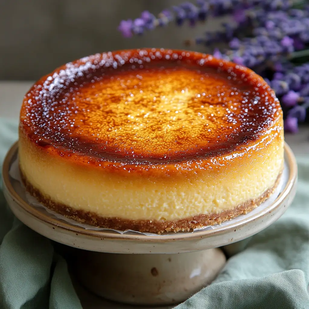 Crème Brûlée Cheesecake