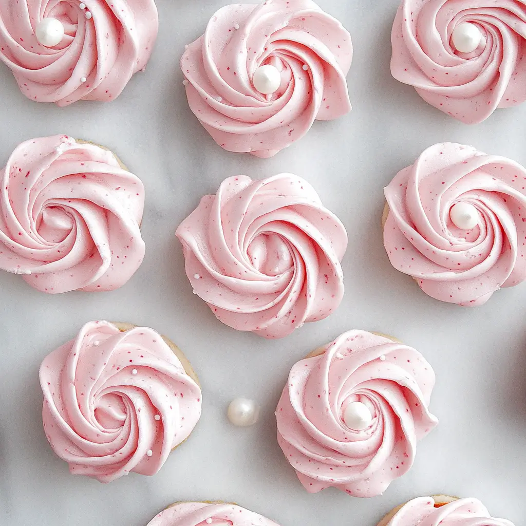 Strawberry Meringue Roses