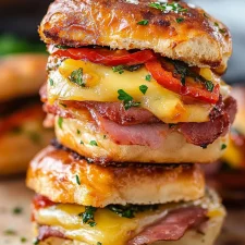 Irresistible Italian Sliders – Perfect for Parties or Quick Dinners