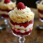Individual Lemon Raspberry Trifles