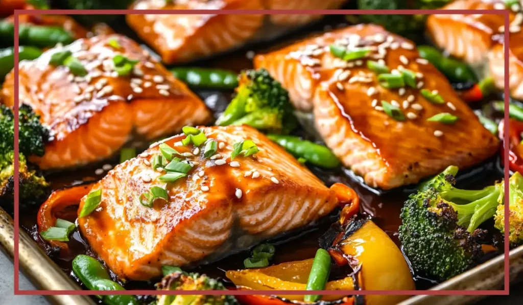 Sheet Pan Teriyaki Salmon