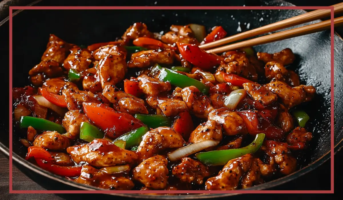 Black Pepper Chicken