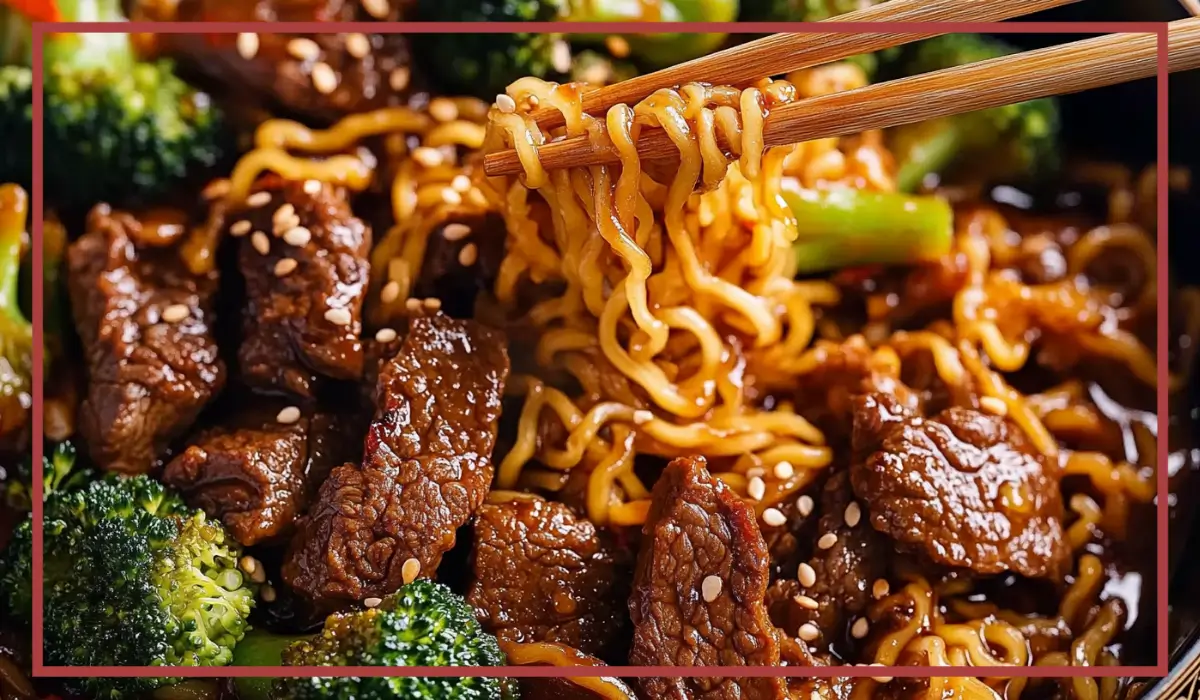 Beef Broccoli Ramen Stir
