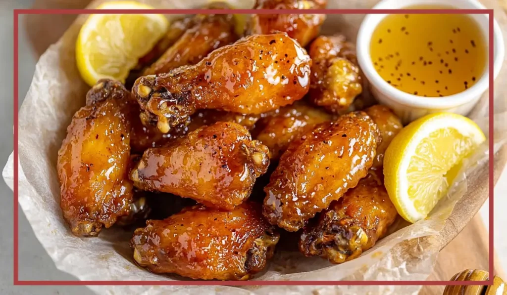 Honey Lemon Pepper Wings