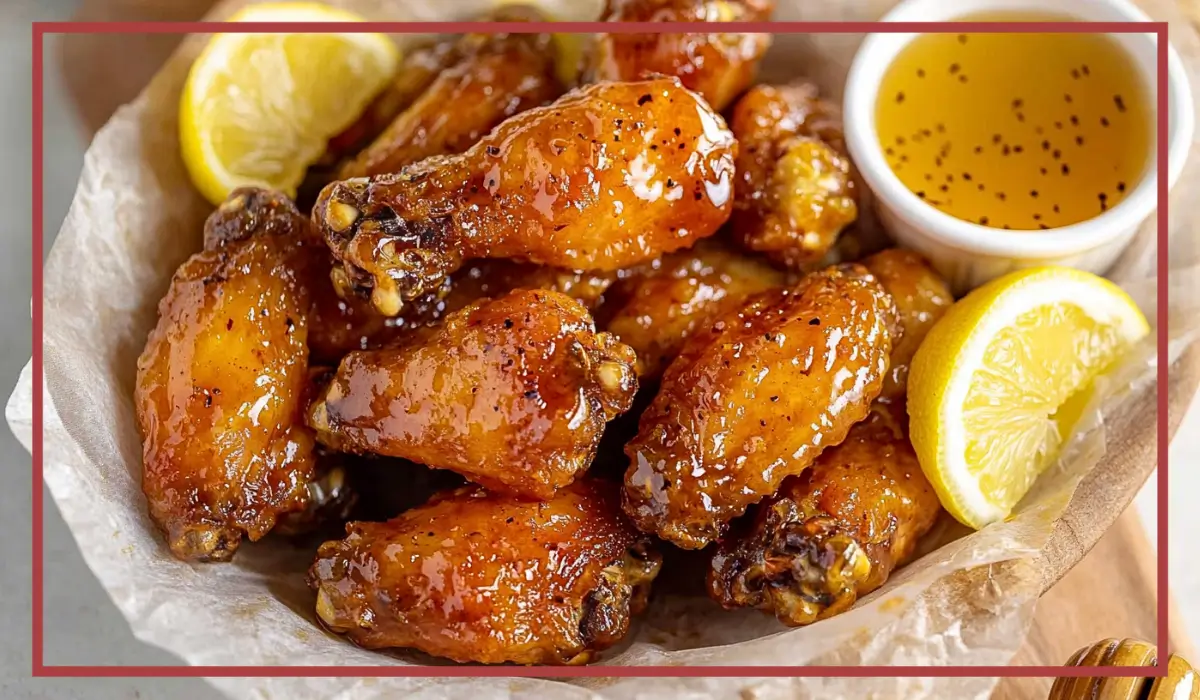 Honey Lemon Pepper Wings