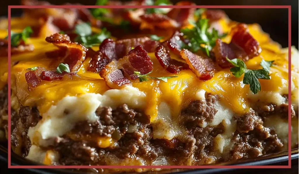 Cheesy Meatloaf Casserole