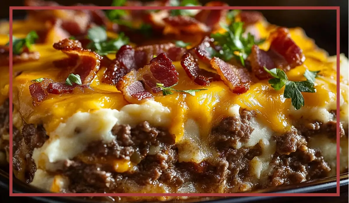 Cheesy Meatloaf Casserole