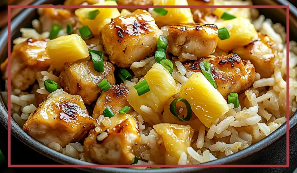 Pineapple Chicken & Rice