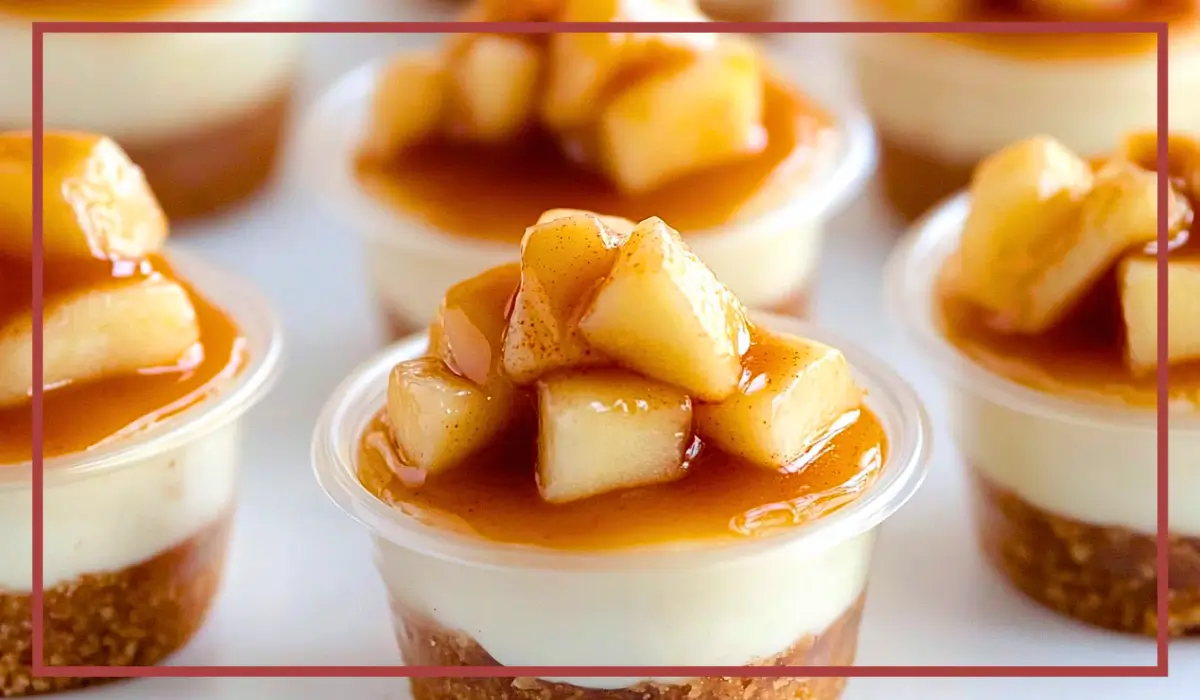 Caramel Apple Dessert Cups