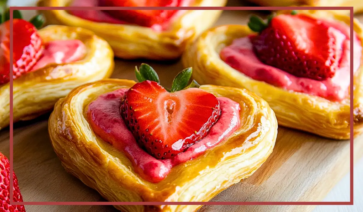 Strawberry Cream Cheese Danishes