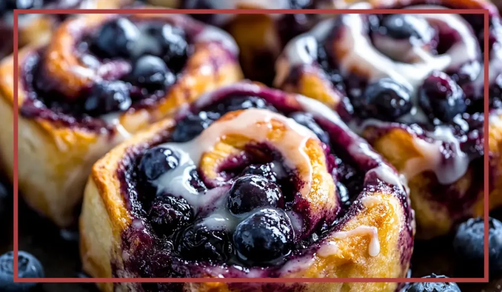 Blueberry Cinnamon Rolls