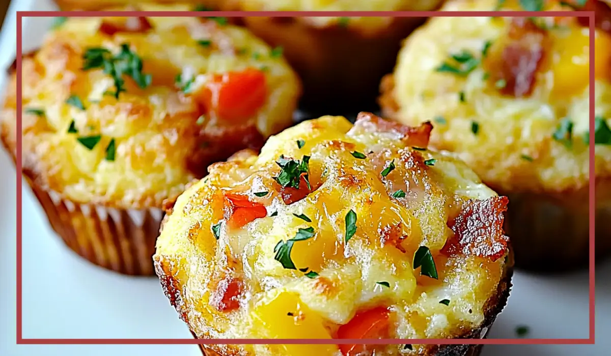 Savory breakfast muffins