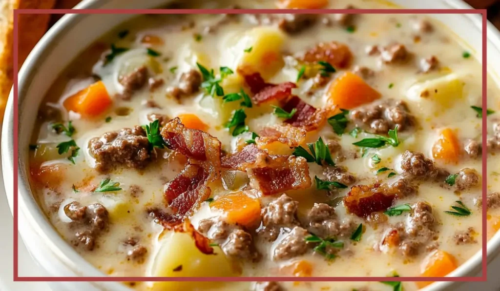 Creamy Beef Soup