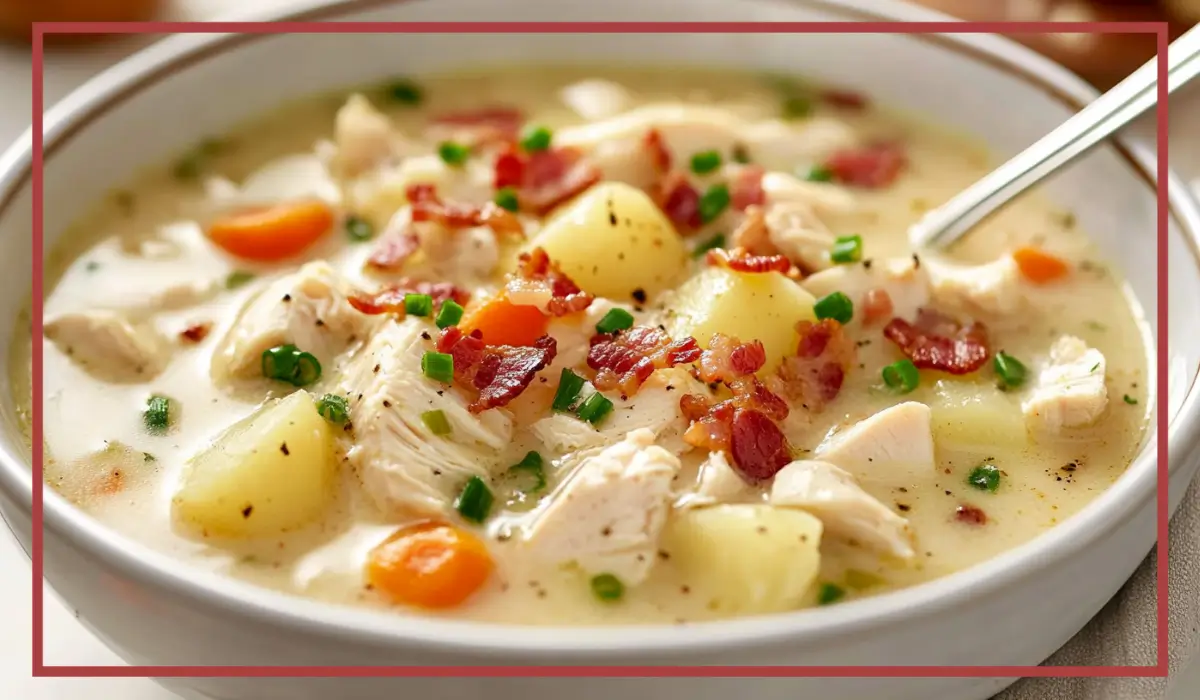 Creamy Chicken Potato Soup