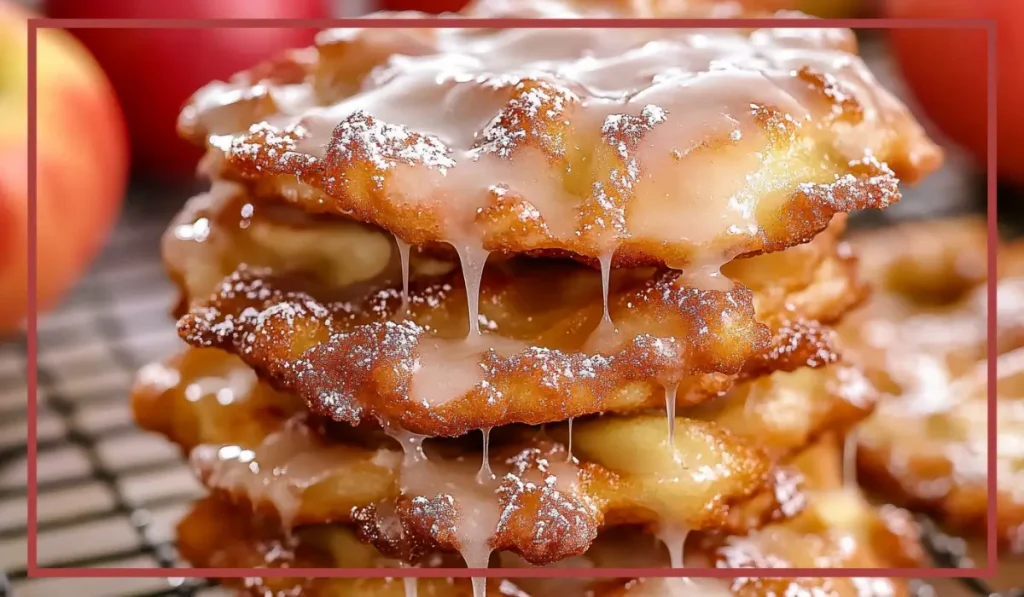 Air Fryer Apple Fritters