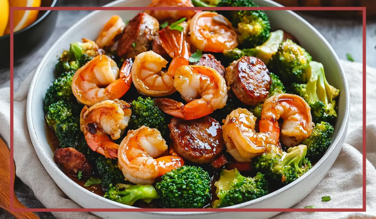 Honey Garlic Shrimp Sausage