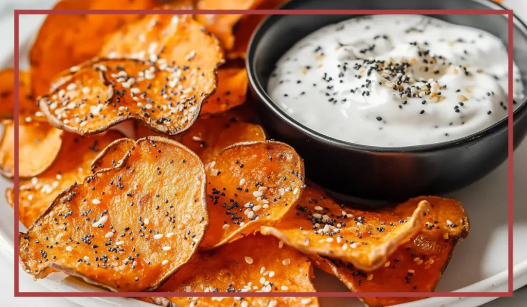 Sweet Potato Bagel Chips