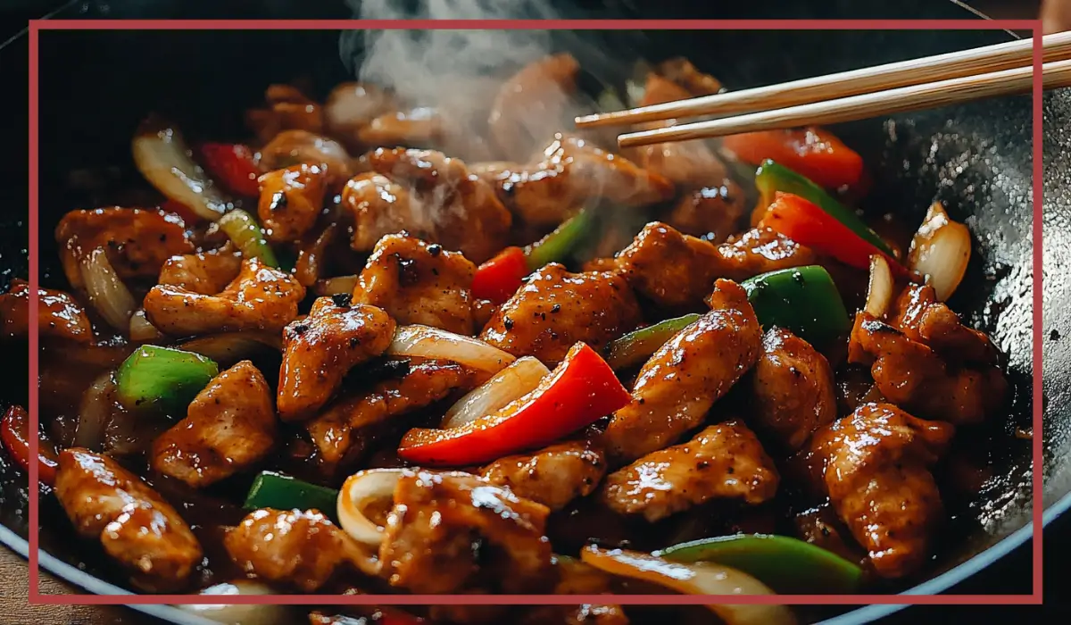 Spicy Black Pepper Chicken