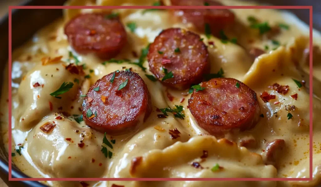 Slow Cooker Pierogi Casserole