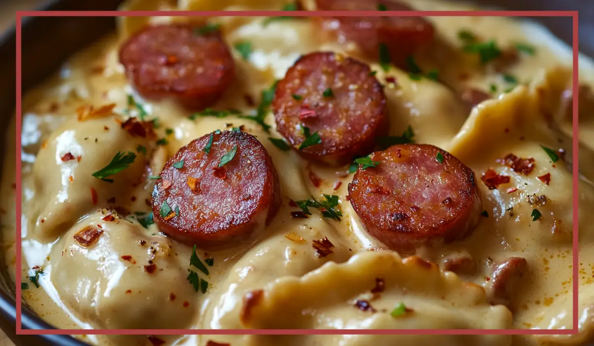 Slow Cooker Pierogi Casserole