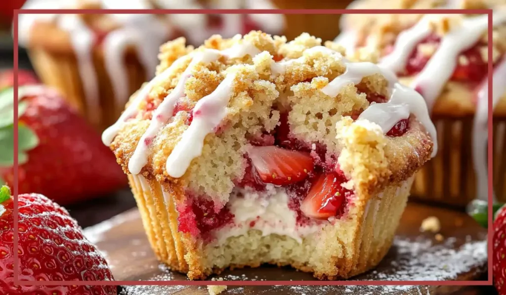 Strawberry Cream Cheese Muffins