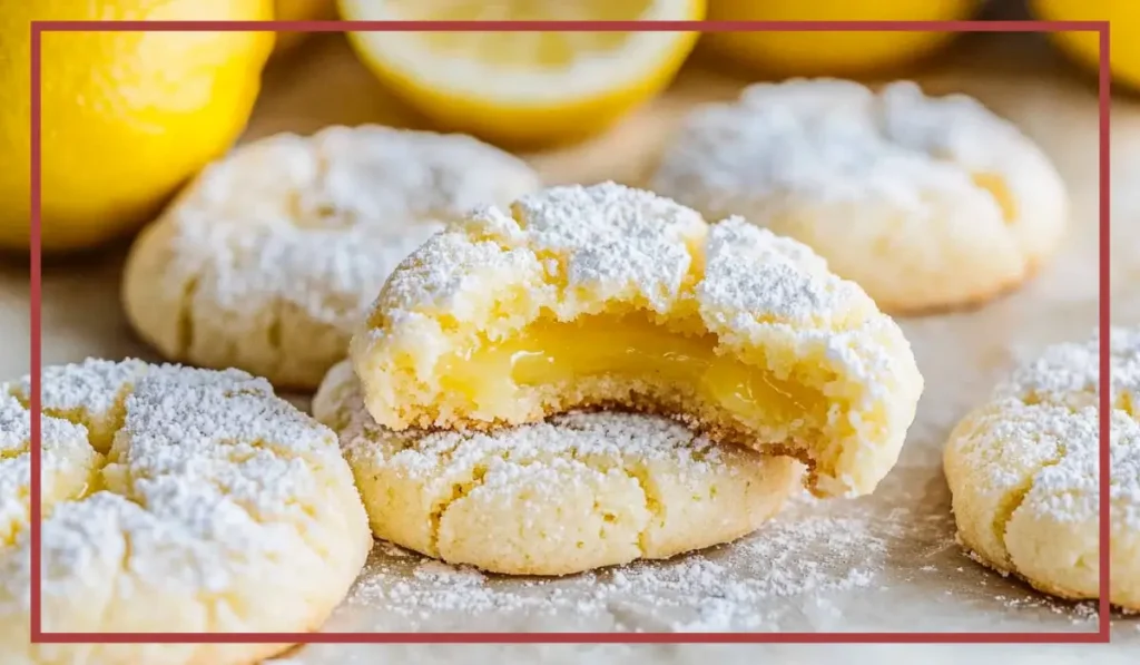 Lemon Bar Butter Cookies