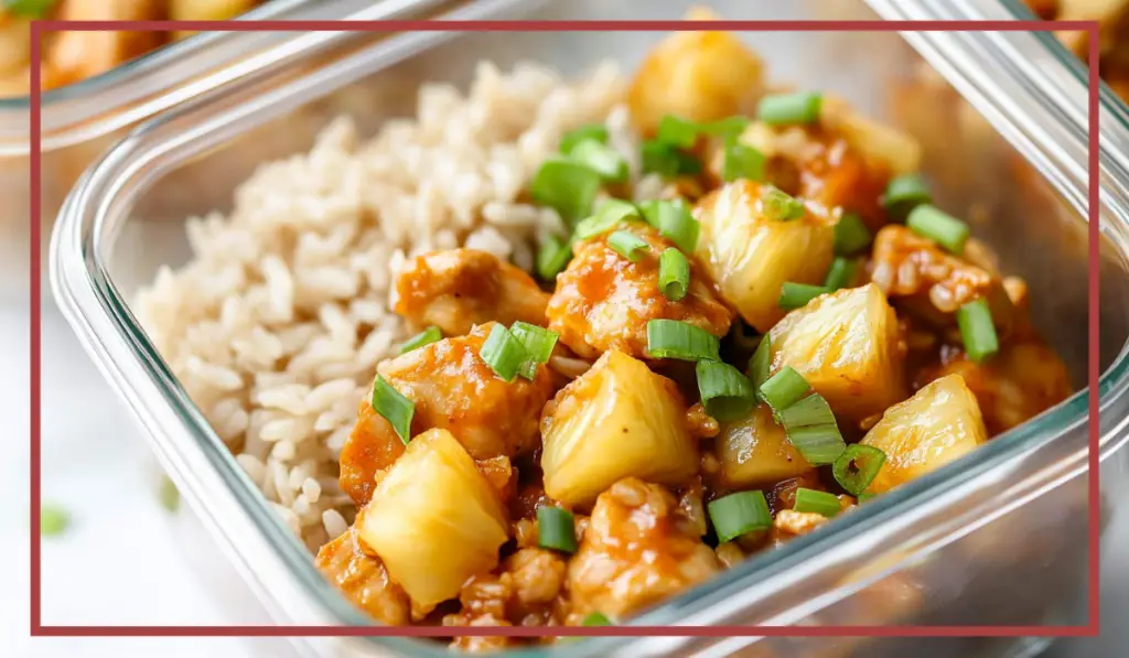 Spicy Pineapple Chicken