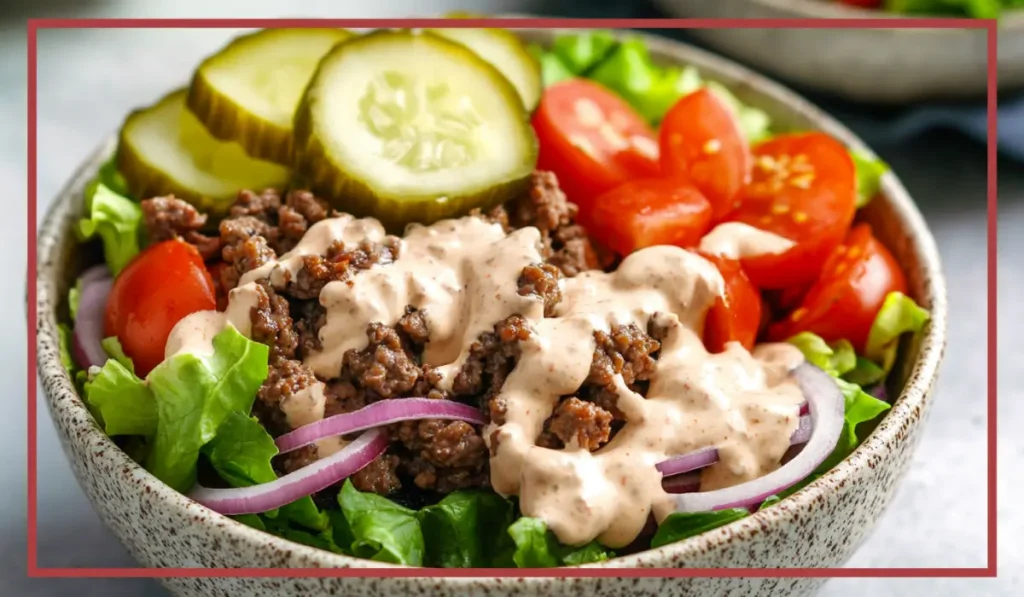 Burger in a Bowl