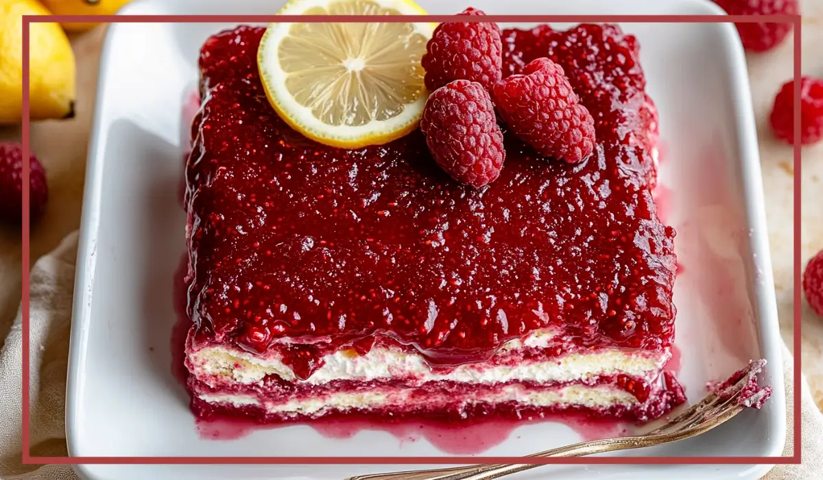 Fresh Raspberry Tiramisu
