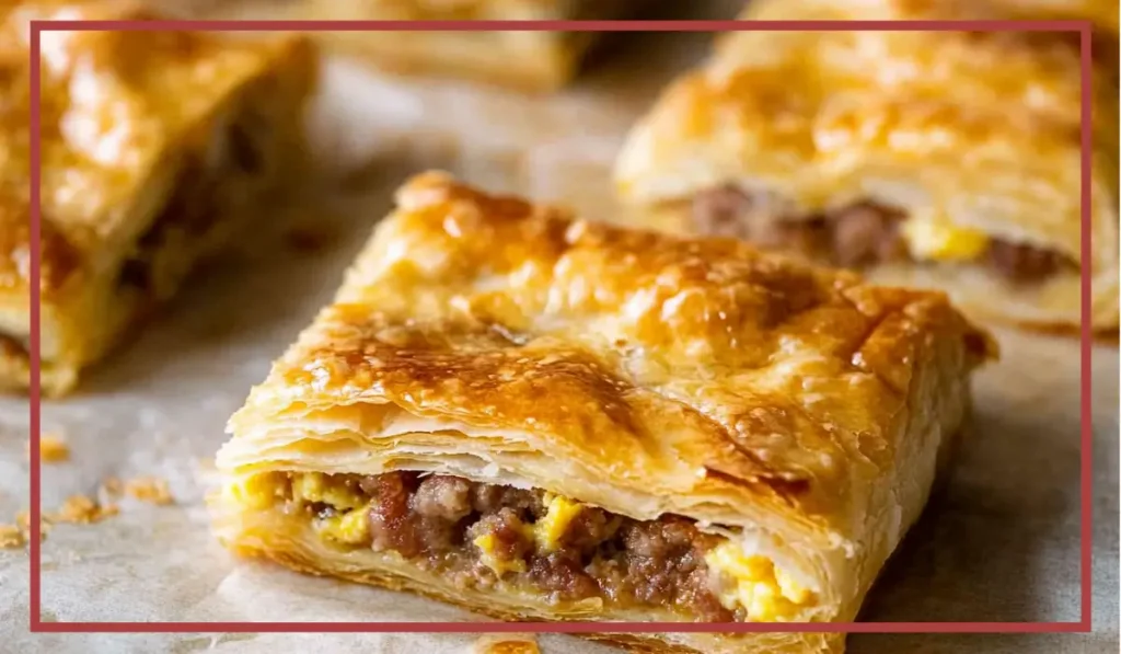 Breakfast Stuffed Puff Pastry
