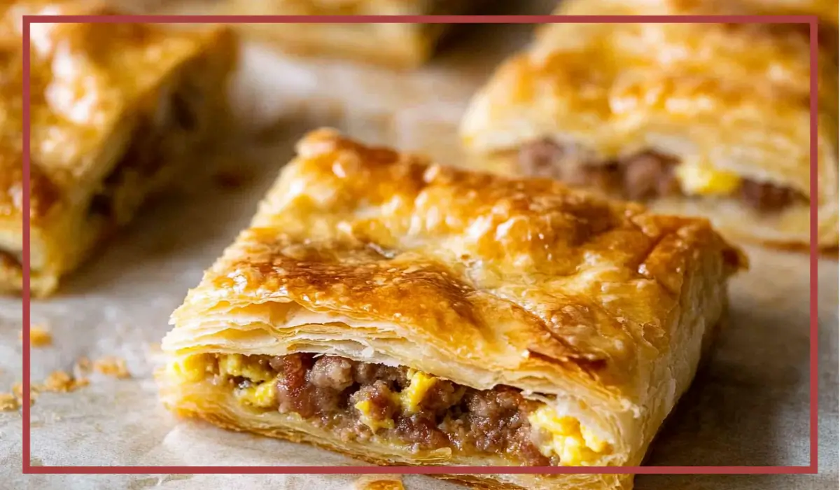 Breakfast Stuffed Puff Pastry