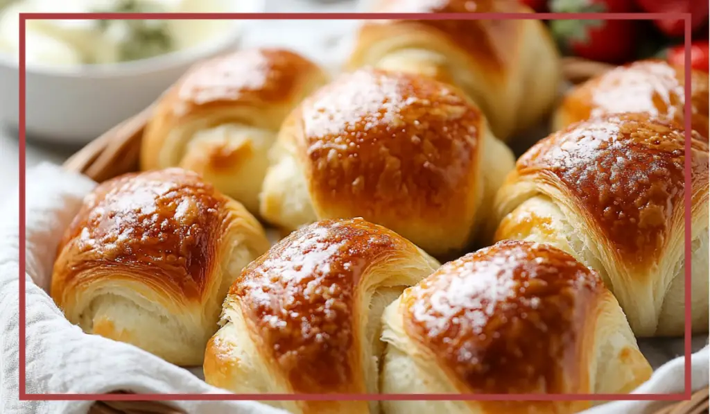 Homemade Croissant Bread Rolls