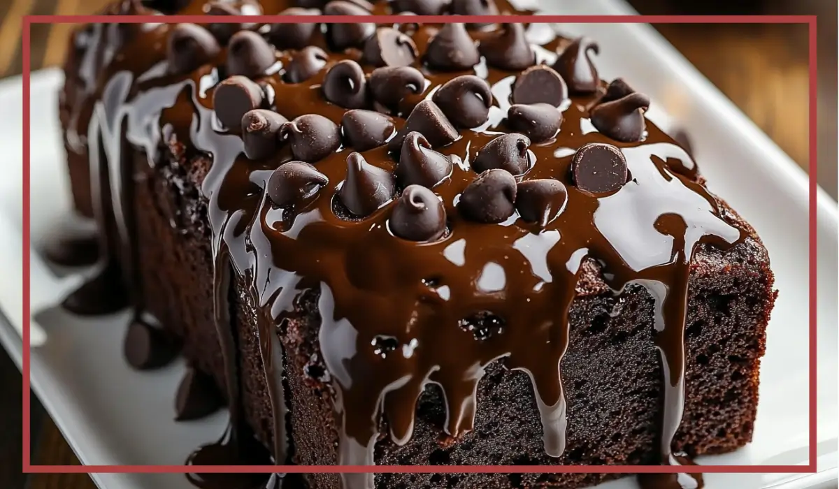 Hot Fudge Brownie Bread