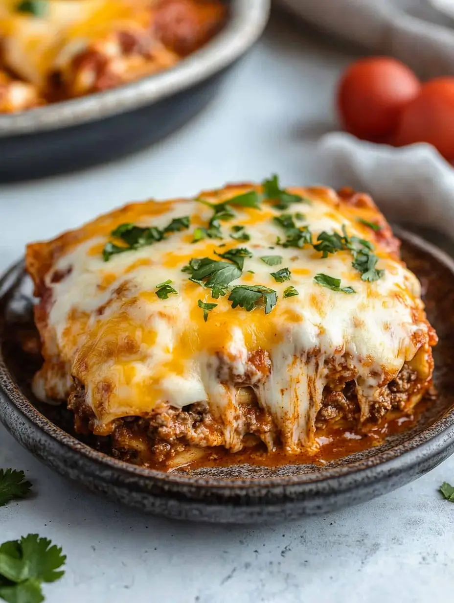 Beef Enchilada Casserole